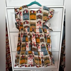 Pink Chicken Multi Crayons Kit Dress